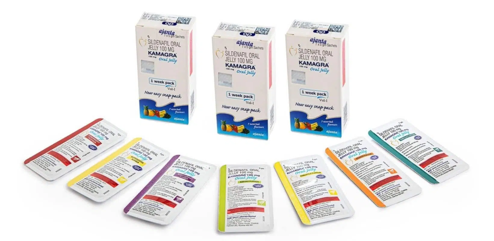 קמגרה ג'ל | KAMAGRA ORAL JELLY 100mg 9 קמגרה ג'ל מארז 21 יח