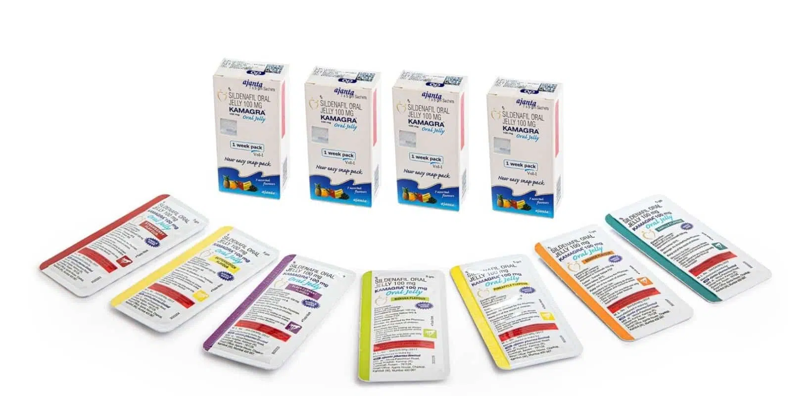 קמגרה ג'ל | KAMAGRA ORAL JELLY 100mg 11 קמגר הג'ל 28 יח